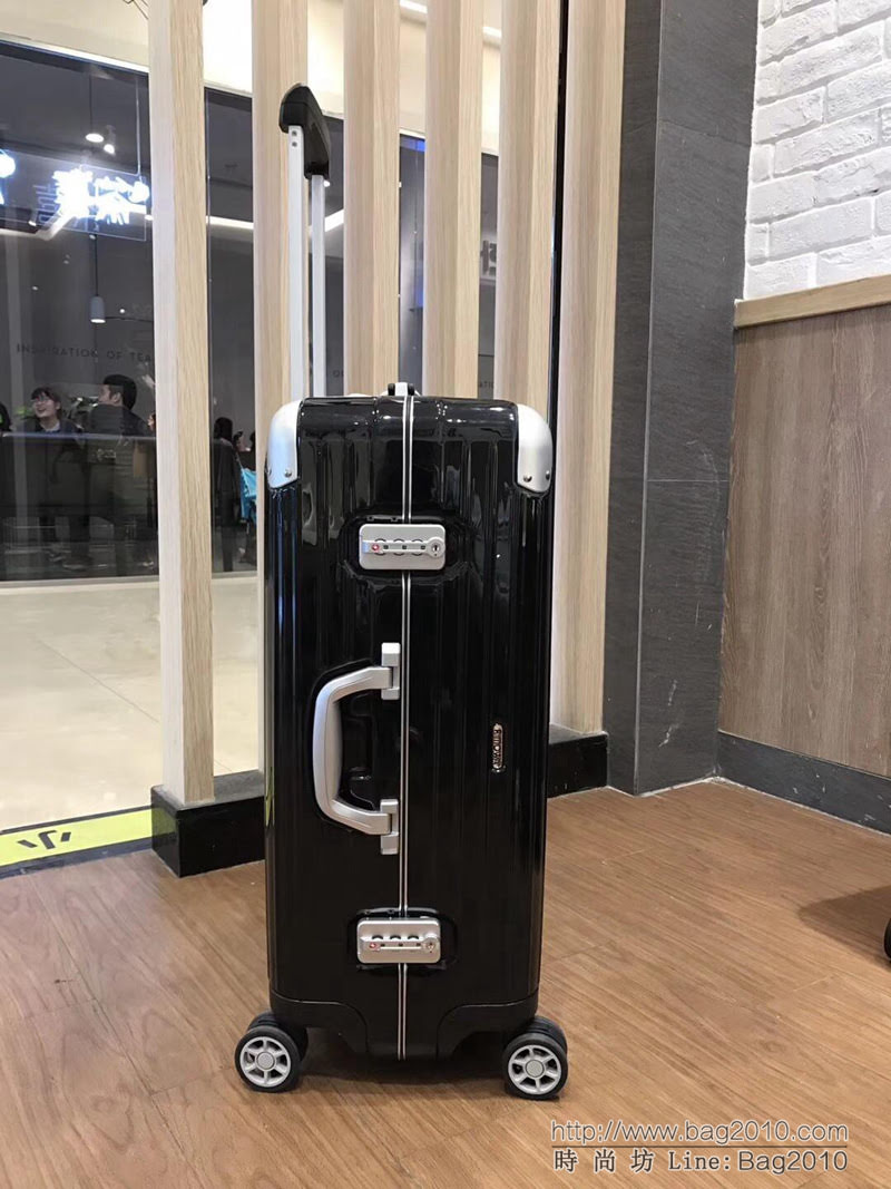 RIMOWA日默瓦 Limbo Crème 限量旅行箱系列 堅固鋁合金框架 品牌專利四輪運轉系統 高端拉杆箱  xbt1089